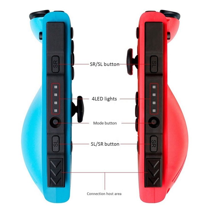 Left and Right Bluetooth Wireless Joypad Gamepad Game Controller for Switch, For Nintendo Switch - ORIWHIZNintendo AccessoriesNintendo Accessories GamepadsToys & Hobbies