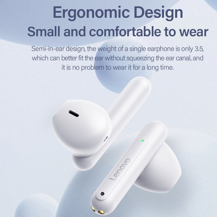 Lenovo LP1Pro Half In - Ear HD Call Wireless Bluetooth TWS Sports Earphone, LP1Pro - ORIWHIZ