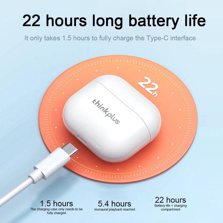 Lenovo LP40 TWS Wireless Bluetooth 5.1 Noise Reduction Earphone, LP40 - ORIWHIZ