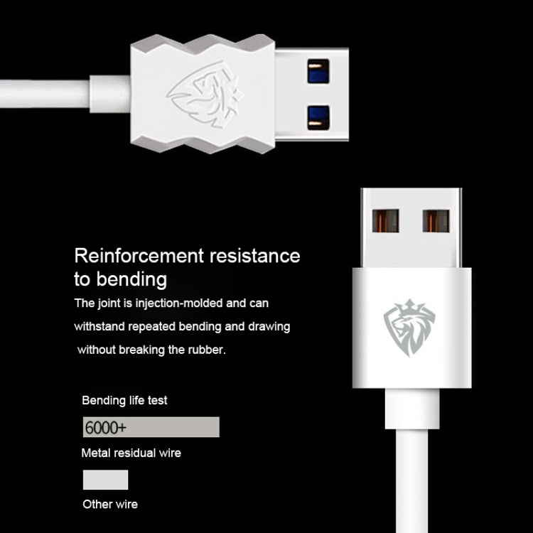 Lenyes LC701 1.5m 2.4A Output USB to Micro USB PVC Data Sync Fast Charging Cable, 1.5m Micro USB - ORIWHIZ