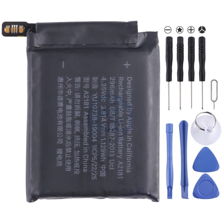 Li - ion Battery, For Apple Watch SE 40mm A2277 2020 245mAh, For Apple Watch SE 44mm A2181 2020 296mAh - ORIWHIZ