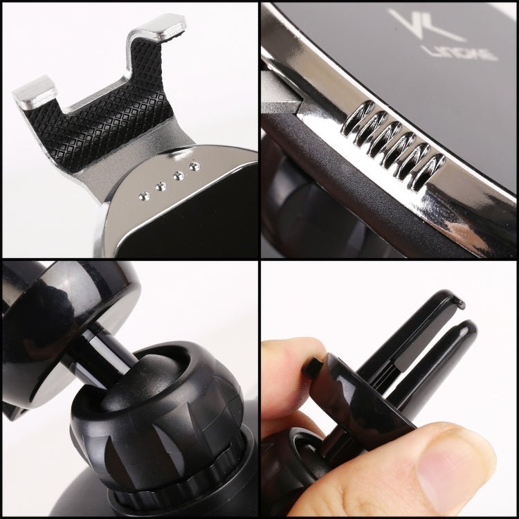 LINGKE Car Air Outlet Snap - in Gravity Mobile Phone Holder, Air Outlet Phone Holder - ORIWHIZ