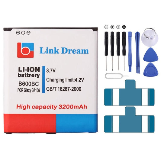 Link Dream High Quality 3200mAh Replacement Battery for Galaxy Grand 2 / G7106 (B600BC), For Galaxy Grand 2 - ORIWHIZ