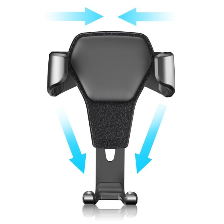 Litchi Texture Gravity Car Mount Phone Holder, Litchi Texture(Black), Litchi Texture(White) - ORIWHIZ