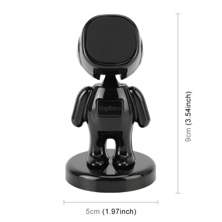 Little People Shape Car Adjustable Magnetic Mobile Phone Holder Bracket - ORIWHIZ