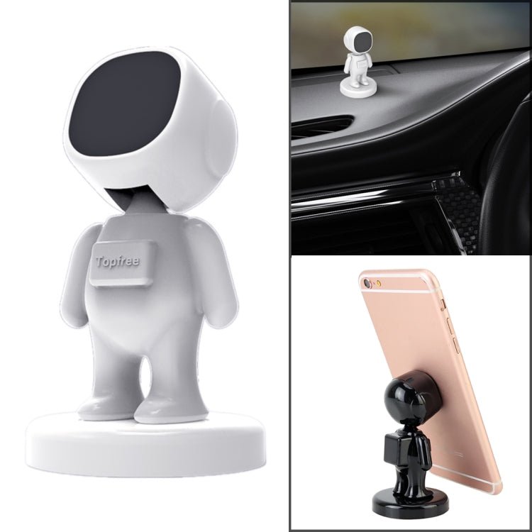 Little People Shape Car Adjustable Magnetic Mobile Phone Holder Bracket - ORIWHIZ