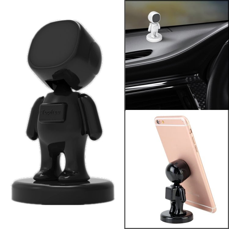 Little People Shape Car Adjustable Magnetic Mobile Phone Holder Bracket - ORIWHIZ