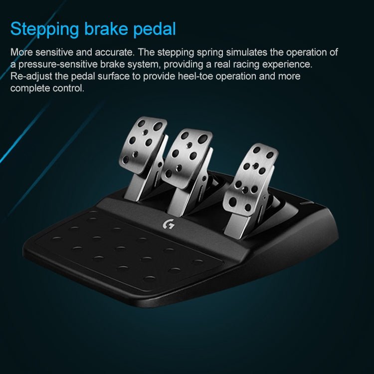 Logitech G923 Game Racing Steering Wheel Pedal Shift Lever for PS5 / PS4 / PC, G923 - ORIWHIZLogitechSony AccessoriesSony Accessories Gamepads