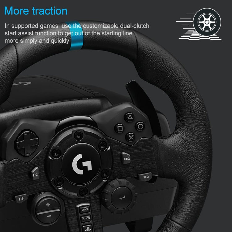 Logitech G923 Game Racing Steering Wheel Pedal Shift Lever for PS5 / PS4 / PC, G923 - ORIWHIZLogitechSony AccessoriesSony Accessories Gamepads