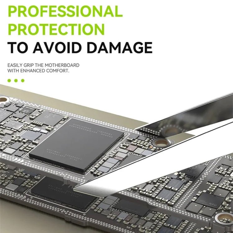 Luowei IS - 30 Anti - slip Motherboard Layered Tweezers, IS - 30 - ORIWHIZ