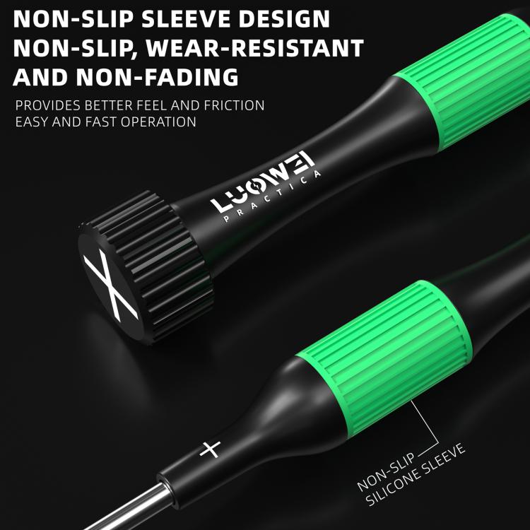 LUOWEI LITTLE BOY Smooth Bearings Alloy Magnetic Screwdriver Set - ORIWHIZ