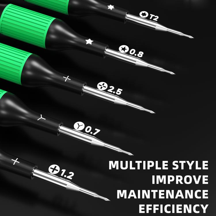 LUOWEI LITTLE BOY Smooth Bearings Alloy Magnetic Screwdriver Set - ORIWHIZ