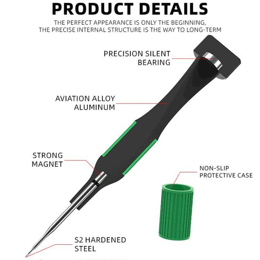 LUOWEI LITTLE BOY Smooth Bearings Alloy Magnetic Screwdriver Set - ORIWHIZ