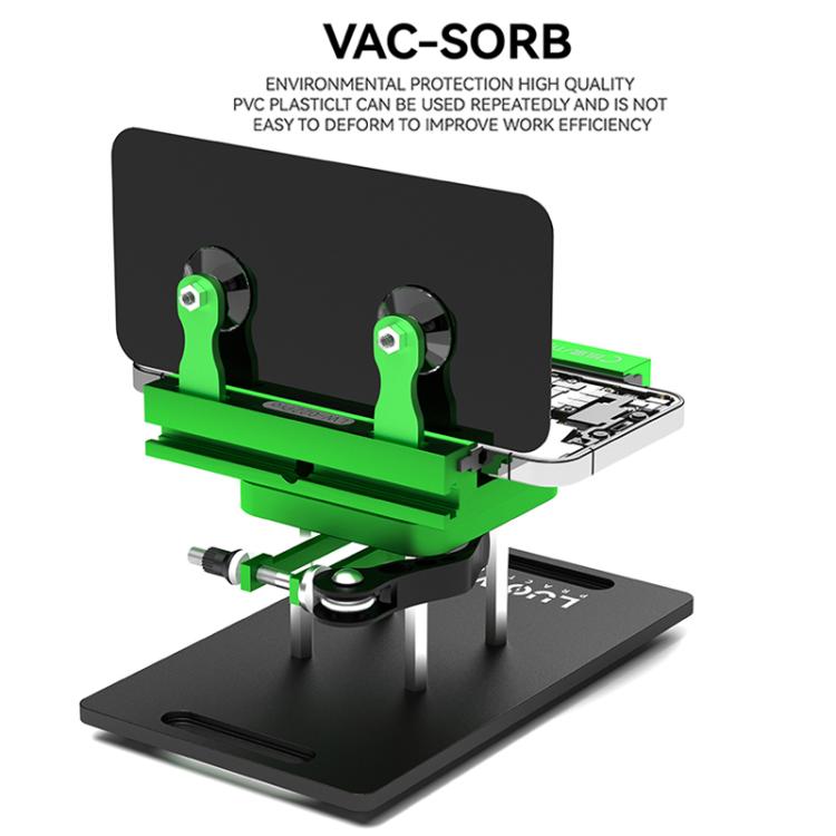 LUOWEI LW - 022Pro 2 in 1 Universal 360 Rotating Phone Back Cover Separation Fixture - ORIWHIZ