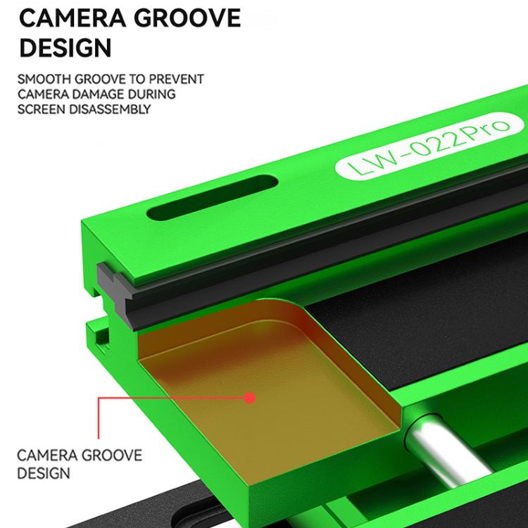 LUOWEI LW - 022Pro 2 in 1 Universal 360 Rotating Phone Back Cover Separation Fixture - ORIWHIZ
