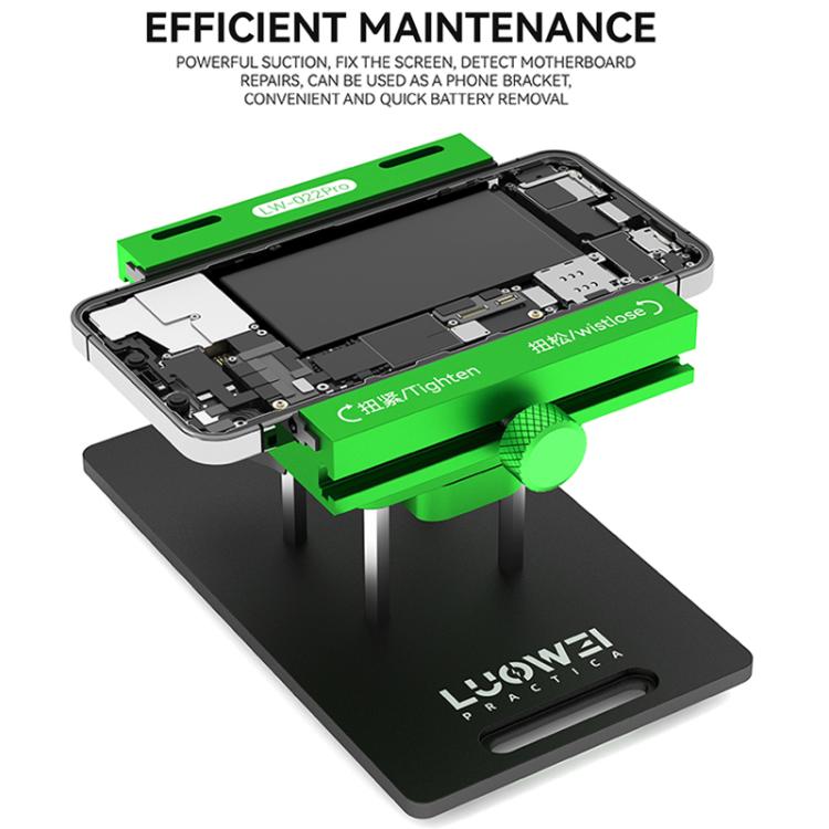 LUOWEI LW - 022Pro 2 in 1 Universal 360 Rotating Phone Back Cover Separation Fixture - ORIWHIZ