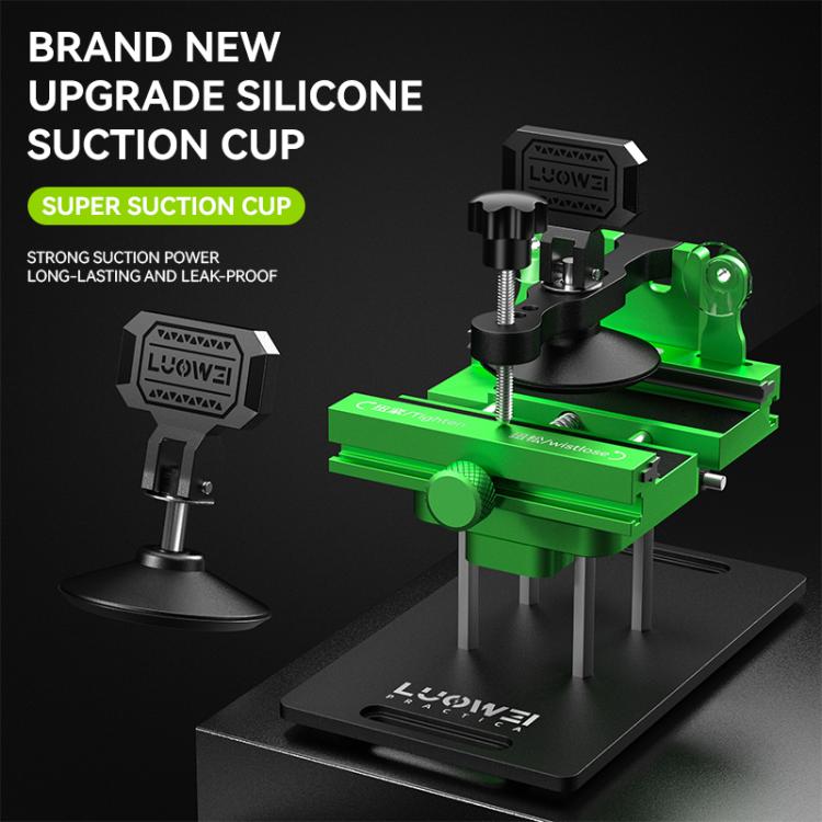 LUOWEI LW - 022Pro 2 in 1 Universal 360 Rotating Phone Back Cover Separation Fixture - ORIWHIZ