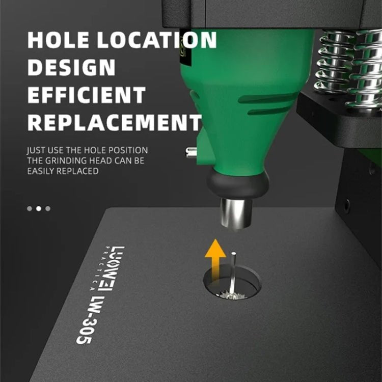 Luowei LW - 305 Dual Axis Multifunctional Screen IC and Camera Outer Iron Ring Grinding Platform, LW - 305 - ORIWHIZ
