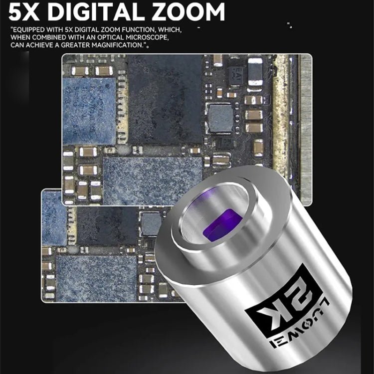 Luowei LW - GK20 UHD 1080P / 2K Microscope Camera with 5X Digital Zoom & Custom Storage, LW - GK20 - ORIWHIZ