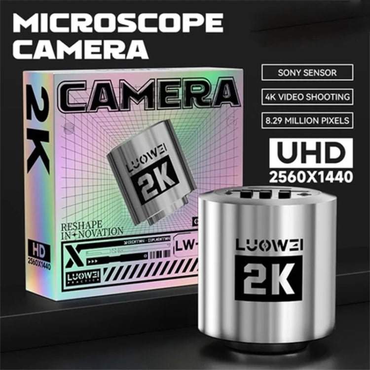 Luowei LW - GK20 UHD 1080P / 2K Microscope Camera with 5X Digital Zoom & Custom Storage, LW - GK20 - ORIWHIZ