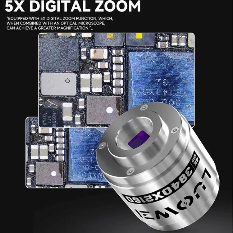 Luowei LW - GK40 UHD 4K Microscope Camera with 5X Digital Zoom / Custom Storage, LW - GK40 - ORIWHIZ