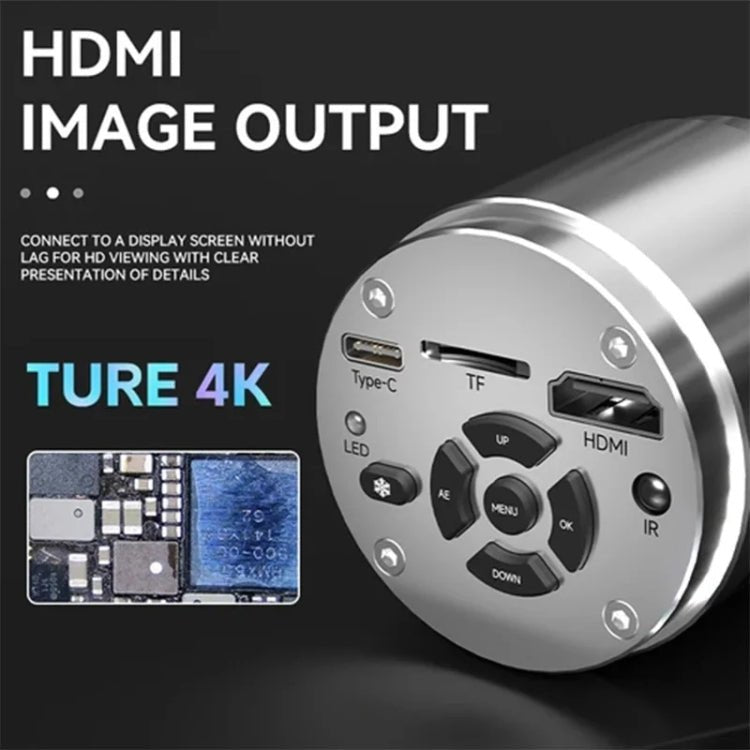 Luowei LW - GK40 UHD 4K Microscope Camera with 5X Digital Zoom / Custom Storage, LW - GK40 - ORIWHIZ