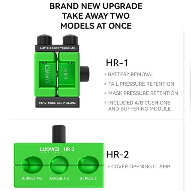 LUOWEI LW - HR Earphone Repair Precision Fixture Set - ORIWHIZ