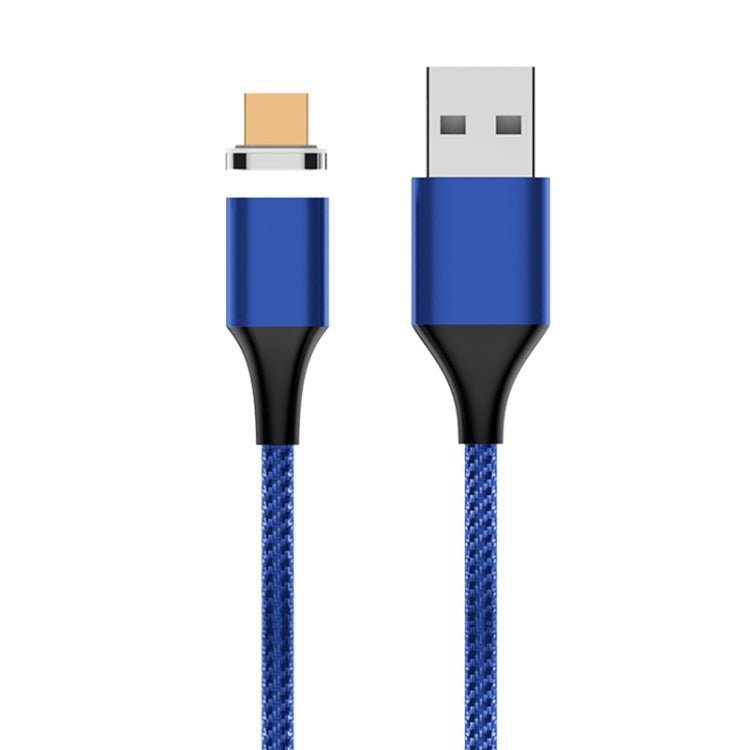 M11 3A USB to Micro USB Nylon Braided Magnetic Data Cable, Cable Length: 1m, Micro USB - ORIWHIZ