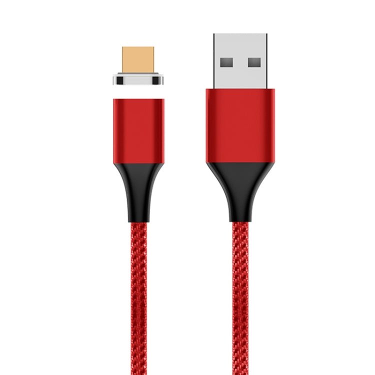 M11 3A USB to Micro USB Nylon Braided Magnetic Data Cable, Cable Length: 1m, Micro USB - ORIWHIZ