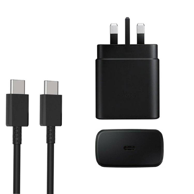 M135 45W USB - C / Type - C Port Fast Charger with 5A Type - C to Type - C Cable, UK Plug, UK Plug + Type - C Cable - ORIWHIZ