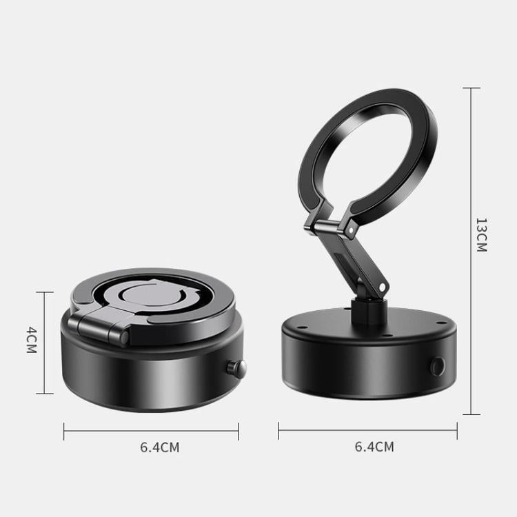 M17 Electrical Suction Cup Mobile Phone Car Holder Folding Rotating Magnetic Suction Navigation Stand - ORIWHIZ