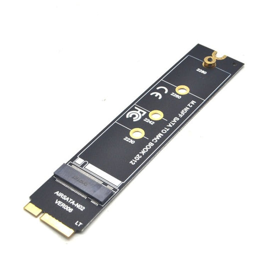 M.2 NGFF SATA To MAC SSD Adapter Riser Card For MacBook Air 2012 A1465 A1466, Long Type, With Screwdriver - ORIWHIZ