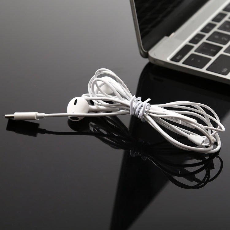 M25 USB - C / Type - C Interface Stereo Dynamic Bass Earphone with Mic - ORIWHIZ