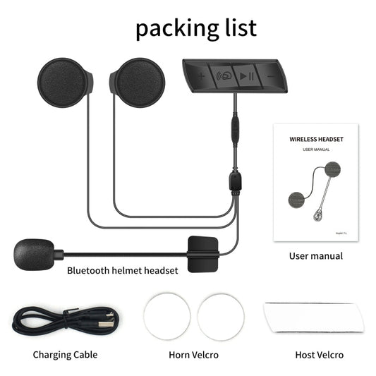 M7 Wireless Bluetooth Helmet Headphones - ORIWHIZConsumer ElectronicsMotorcycle Walkie TalkieWalkie Talkie