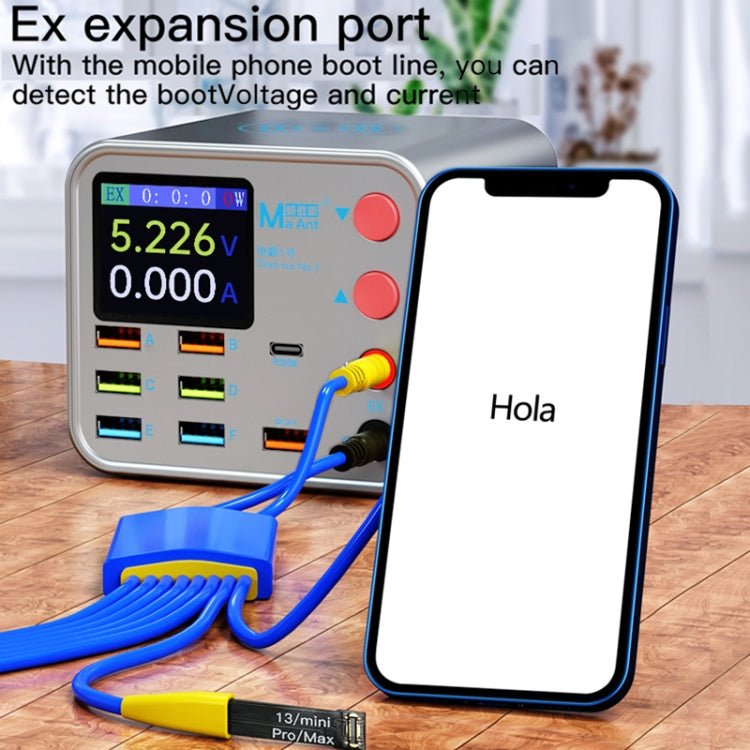 MaAnt Dianba NO.1 Multi - port Wireless USB PD Charger, US Plug, Dianba NO.1, US Plug, Dianba NO.1, EU Plug - ORIWHIZ