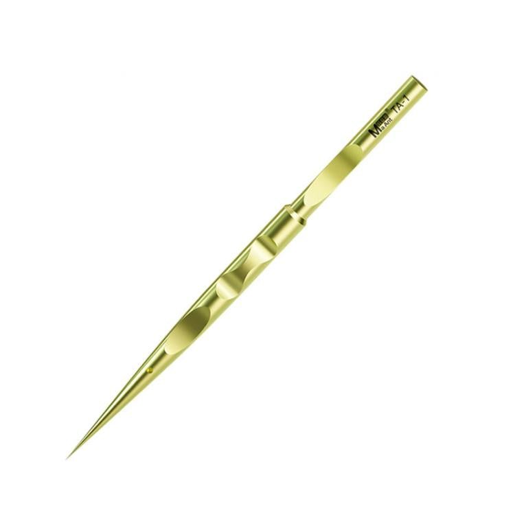 MaAnt Titanium Tweezers Antistatic Small Clip Bird Nest Hair Picking Pink Prick Clip Repair Tool, Straight, Curve - ORIWHIZ