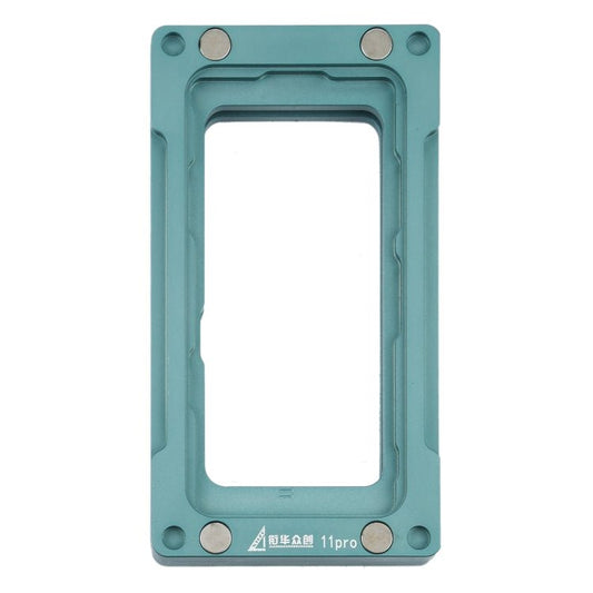 Magnetic LCD Screen Frame Bezel Pressure Holding Mold Clamp Mold For iPhone 11 Pro, For IP11 Pro (Magnetic) - ORIWHIZ