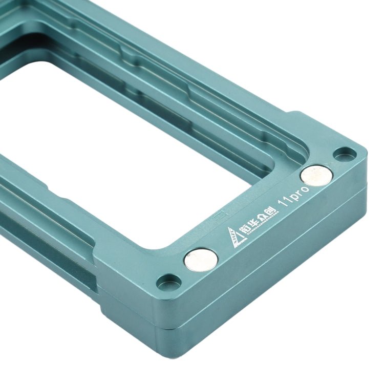Magnetic LCD Screen Frame Bezel Pressure Holding Mold Clamp Mold For iPhone 11 Pro, For IP11 Pro (Magnetic) - ORIWHIZ