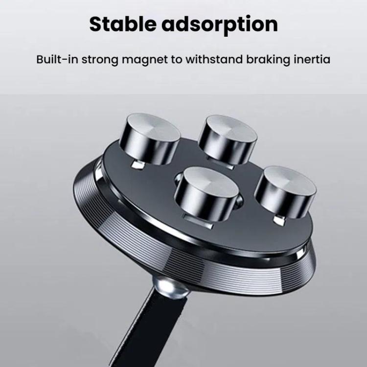 Magnetic Phone Mini Sun Protection Umbrella Parasol Diameter 9.4 inch, Metal Hose 8.3 inch, Black, Blue, Pink - ORIWHIZ