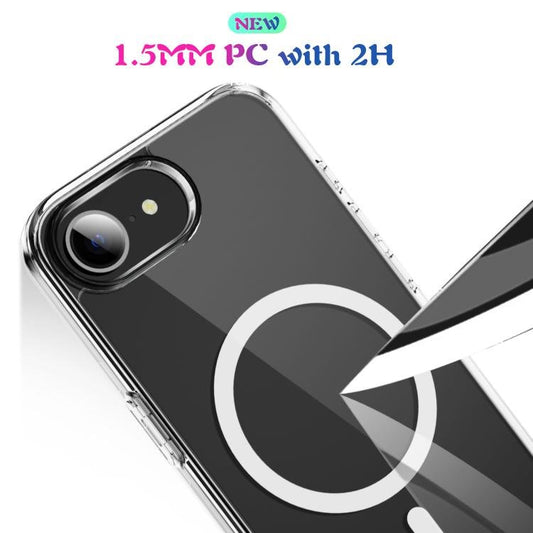 MagSafe Clear Acrylic PC +TPU Phone Case, For iPhone 16e, For iPhone 16 Pro Max, For iPhone 16 Pro, For iPhone 16 Plus, For iPhone 16, For iPhone 15 Pro Max, For iPhone 15 Pro, For iPhone 15 Plus, For iPhone 15 - ORIWHIZApple AccessoriesiPhone 16eiPhone 16e Cases