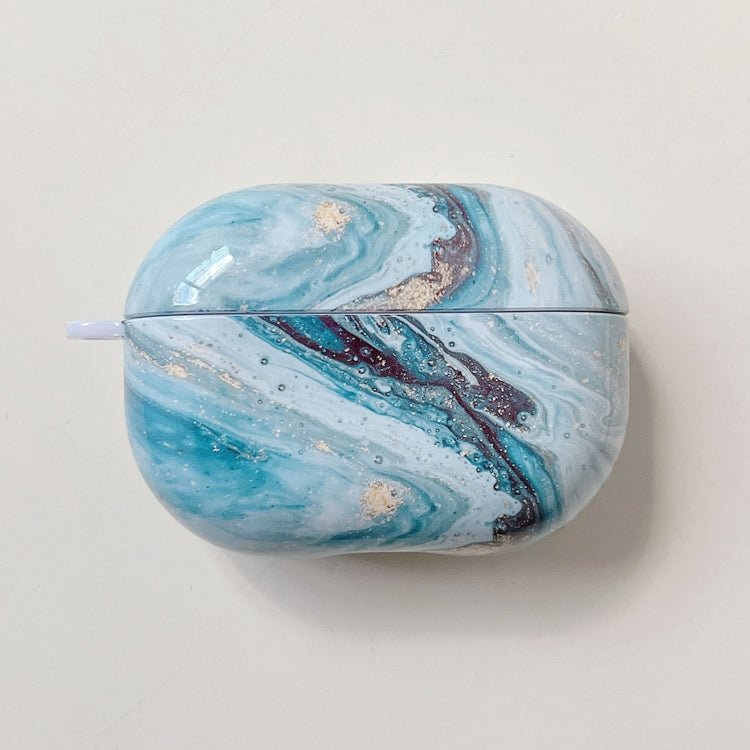 Marble Texture PC Glossy Earphone Protective Case, For Xiaomi Redmi Buds 4 Pro - ORIWHIZ