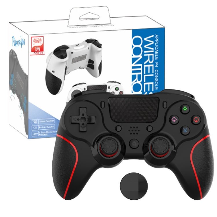 MB - P913 PC Six - Axis Somatosensory Back Key Programming Dual Vibration Bluetooth Gamepad For PS4 Pro, Red Black, Blue Black, Black White, Black - ORIWHIZSony AccessoriesSony Accessories GamepadsToys & Hobbies