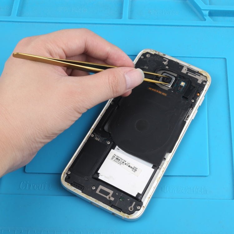 Mechanic AA King11 Straight Precision Stainless Steel Tweezers, Mechanic AA King11 - ORIWHIZ