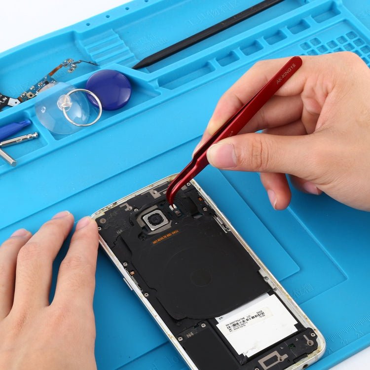 MECHANIC AK - KING15 Curved Tweezers High Tenacity Durable Tweezers, MECHANIC AK - KING15 - ORIWHIZ