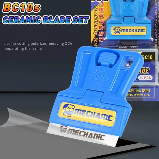 Mechanic BC10s High Sharp Insulation Ceramic Blade Set with Blade Holder - ORIWHIZ