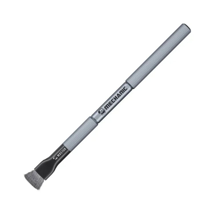 MECHANIC Cell Phone Motherboard Chip Degumming Brush PCB De - Tin Cleaning Cylinder Long Handle Brush, Sideburns, Steel Wire, Double - ended Sideburns+Steel Wire - ORIWHIZ