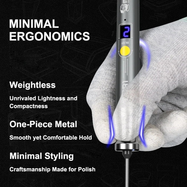 Mechanic GDR1 Charging Wireless Small Handheld Chip Polishing Grinding Pen, GDR1 - ORIWHIZ