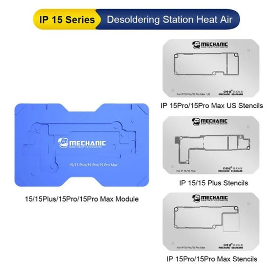 Mechanic Heat Air Desoldering Station Molds For iPhone 15 Series, For iPhone 15 Series Molds - ORIWHIZ