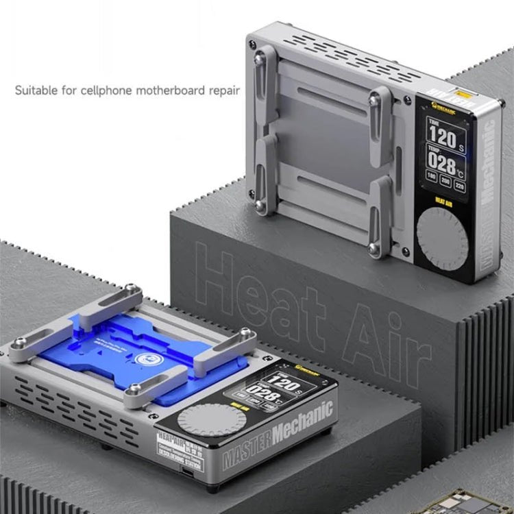 Mechanic Heat Air Intelligent Motherboard Layered Desoldering Station For iPhone X - 15 Series, Host, EU Plug - ORIWHIZ
