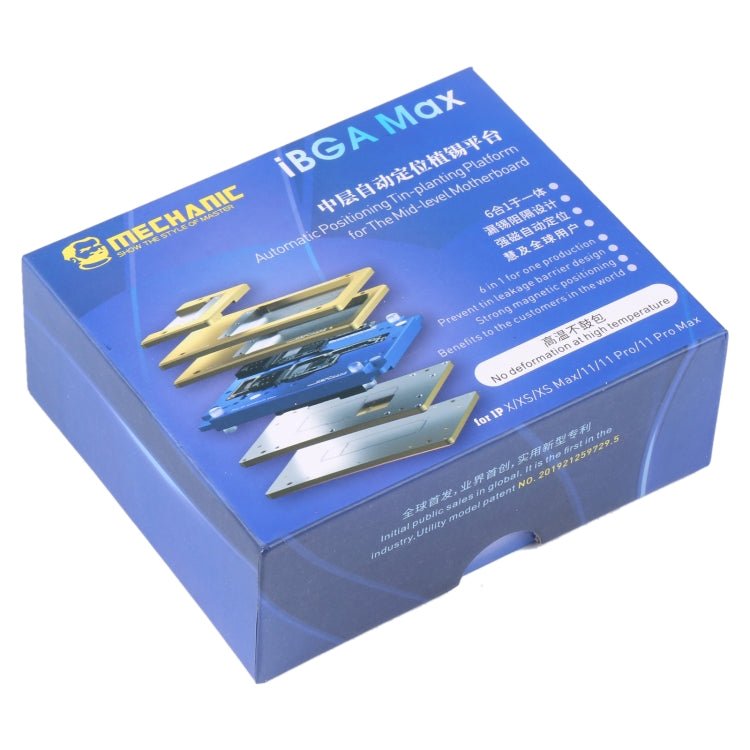 Mechanic iBGA Max 6 in 1 Automatic Positioning Planting Tin Platform, iBGA Max - ORIWHIZ